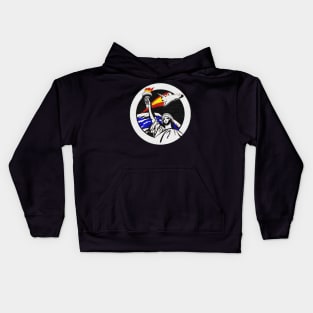 Black Panther Art - NASA Space Badge 98 Kids Hoodie